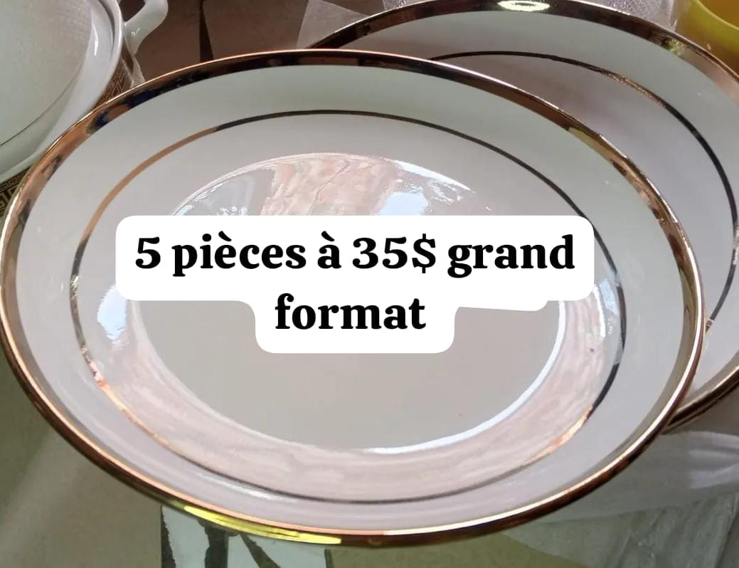 Plats de service en Porcelaine